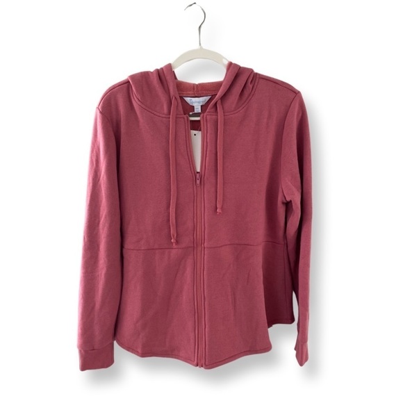 Pajamagram NWT Zip Up Hooded Sweatshirt Size Medium (8-10) - Picture 1 of 4